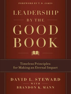 cover image of Leadership by the Good Book